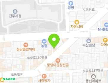 경상남도 진주시 도동천로 77 (상대동) 지도
