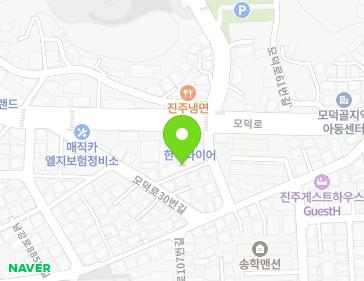경상남도 진주시 모덕로 48-2 (상대동, 큰사랑교회) 지도