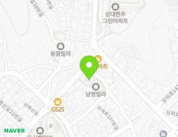 경상남도 진주시 모덕로127번길 21 (상대동, 현대A빌라) 지도