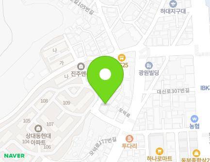 경상남도 진주시 모덕로181번길 10 (상대동, 상대현대아파트) 지도