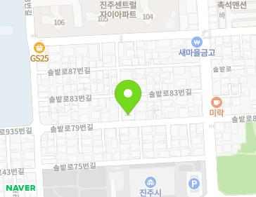 경상남도 진주시 솔밭로79번길 12 (상평동, 진주성심교회) 지도