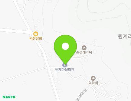 경상남도 진주시 수곡면 덕천로504번길 6 (원계경로당마을회관) 지도