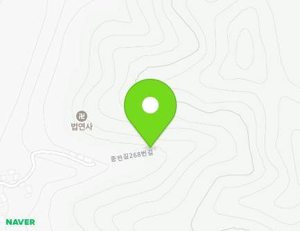 경상남도 진주시 수곡면 중전길268번길 8-29 (법연사) 지도