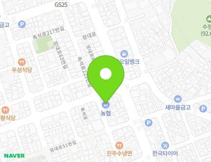 경상남도 진주시 촉석로226번길 3 (수정동, 서부농협) 지도