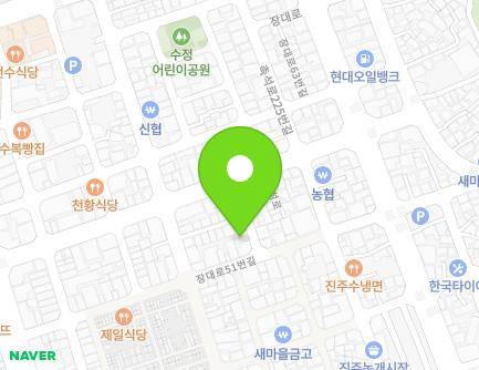 경상남도 진주시 장대로51번길 14-3 (수정동) 지도