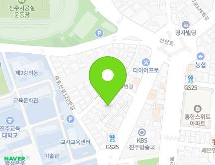 경상남도 진주시 진양호로377번길 16 (신안동) 지도