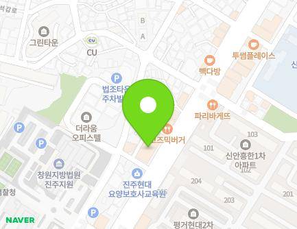 경상남도 진주시 진양호로 317 (신안동, 참조은산부인과) 지도