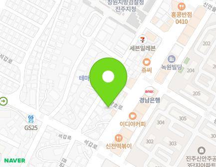 경상남도 진주시 진양호로 277-3 (신안동, 황금채) 지도