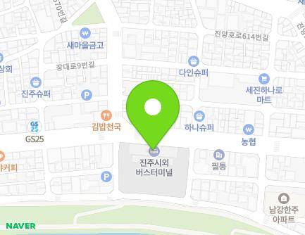 경상남도 진주시 남강로 712 (장대동, 진주시외버스터미널) 지도