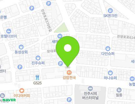 경상남도 진주시 장대로 3-1 (장대동) 지도
