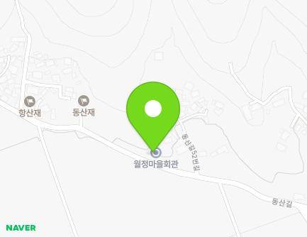 경상남도 진주시 진성면 동산길 60 (월정마을회관) 지도