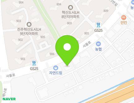 경상남도 진주시 사들로 20 (충무공동) 지도