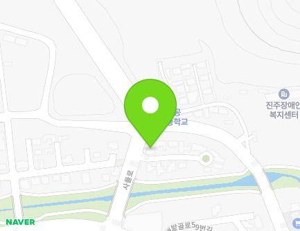 경상남도 진주시 사들로 192 (충무공동) 지도