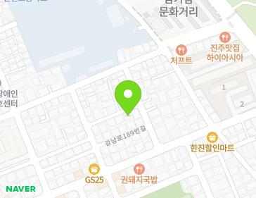 경상남도 진주시 강남로201번길 25-24 (칠암동) 지도