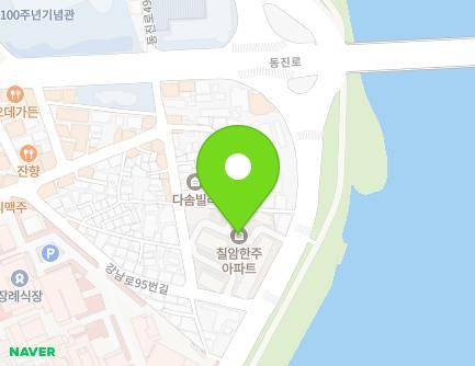 경상남도 진주시 강남로 101 (칠암동, 칠암한주아파트) 지도