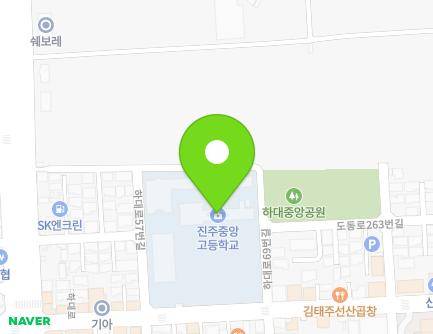 경상남도 진주시 하대로 59 (하대동, 진주중앙고등학교) 지도