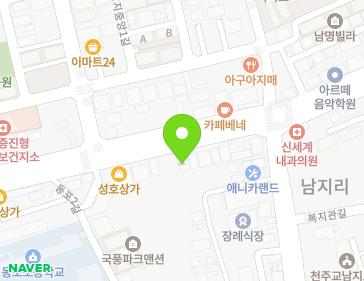 경상남도 창녕군 남지읍 남지중앙로 100 지도