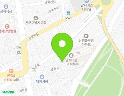 경상남도 창녕군 남지읍 본동길 3-7 지도