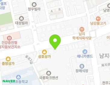 경상남도 창녕군 남지읍 남지중앙로 96-1 지도