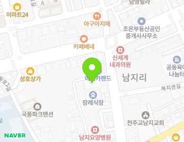 경상남도 창녕군 남지읍 동포로 25 지도