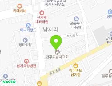경상남도 창녕군 남지읍 동포로 18 지도