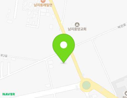 경상남도 창녕군 남지읍 박진로 1750 지도