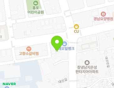 경상남도 창녕군 남지읍 남지중앙로 8-30 지도