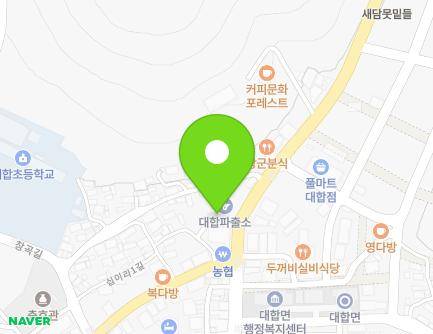 경상남도 창녕군 대합면 창한로 119 (대합119지역대) 지도
