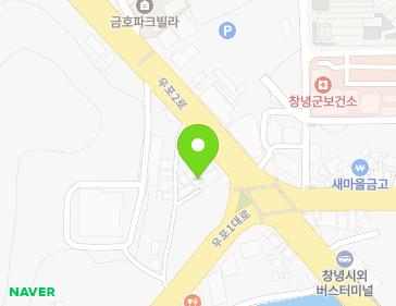 경상남도 창녕군 창녕읍 우포1대로 1603-19 지도