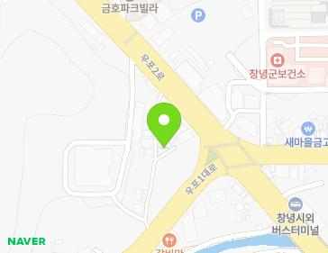경상남도 창녕군 창녕읍 우포1대로 1603-17 지도