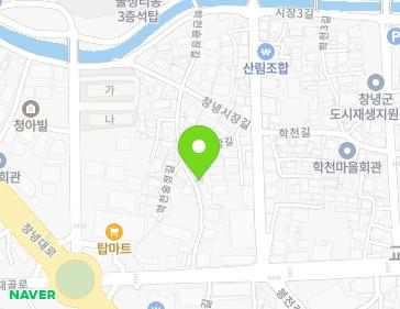 경상남도 창녕군 창녕읍 학천술정길 18 지도