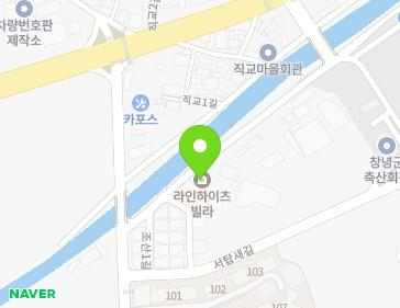 경상남도 창녕군 창녕읍 조산1길 15-10 (라인하이츠빌라) 지도