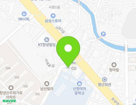 경상남도 창녕군 창녕읍 서재골길 3 지도