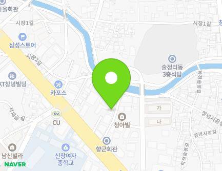 경상남도 창녕군 창녕읍 술정동탑길 13-7 지도