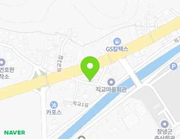 경상남도 창녕군 창녕읍 우포1대로 1580 지도
