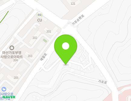 경상남도 창원시 마산합포구 가포로 176-45 (가포동, 건화그린맨션) 지도
