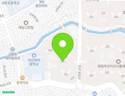 경상남도 창원시 마산합포구 교방동18길 15 (교방동, 창원푸르지오더플래티넘3단지) 지도