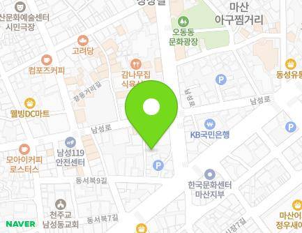 경상남도 창원시 마산합포구 동서북9길 8-18 (남성동, 그린파크여관) 지도