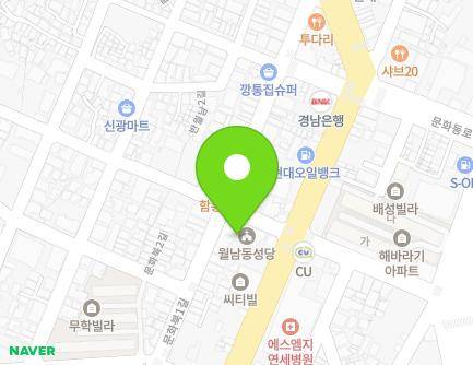 경상남도 창원시 마산합포구 3·15대로 79 (두월동2가, 월남동천주교회) 지도