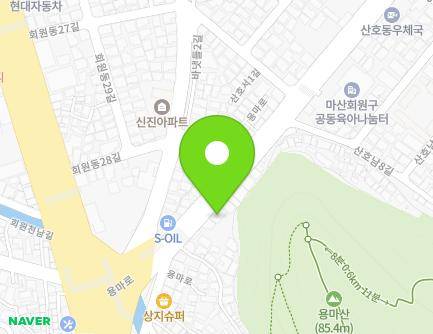 경상남도 창원시 마산합포구 용마로 12 (산호동, 영남의자) 지도