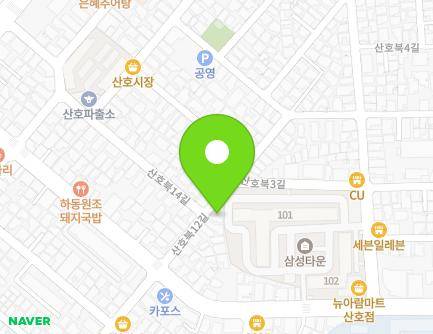 경상남도 창원시 마산합포구 산호북12길 18 (산호동, 한국일보) 지도