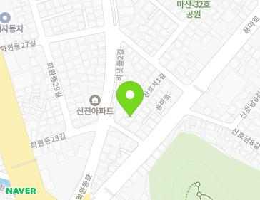 경상남도 창원시 마산합포구 바냇들2길 14-1 (산호동) 지도