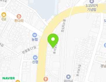 경상남도 창원시 마산합포구 동서남5길 9 (서성동) 지도