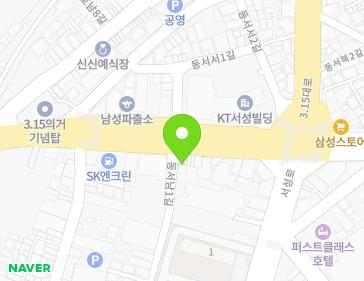경상남도 창원시 마산합포구 3·15대로 300 (서성동, 자바홈인테리어) 지도