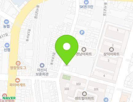 경상남도 창원시 마산합포구 동서남2길 43 (신포동2가, 대동기업사) 지도