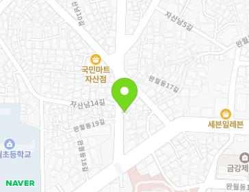 경상남도 창원시 마산합포구 자산남로 8 (완월동) 지도