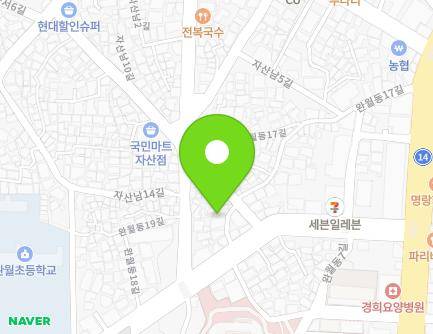 경상남도 창원시 마산합포구 자산남로 6-3 (완월동) 지도