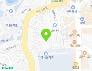 경상남도 창원시 마산합포구 월영남1길 23 (월영동, 성진연립주택) 지도
