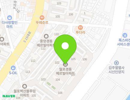 경상남도 창원시 마산합포구 중앙동3길 22 (월포동, 경동메르빌) 지도