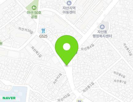 경상남도 창원시 마산합포구 자산북1길 2 (자산동, 새마을금고) 지도
